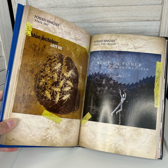 Crazy Making by Justin Furstenfeld of Blue October Word & Lyric Book Like New - Picture 5 of 10